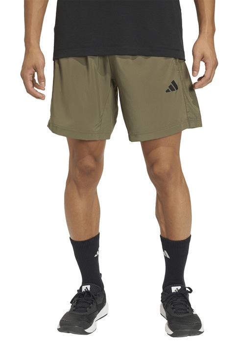 adidas Performance, Pantaloni scurti pentru fitness We Bas, Kaki