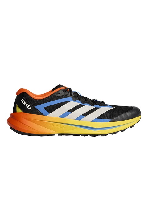 adidas Performance, Terrex Agravic Lite futócipő, Fekete/Narancssárga
