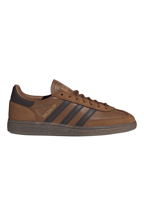 adidas Originals, Handball Spezial bőrsneaker, Sötétbarna/Fekete