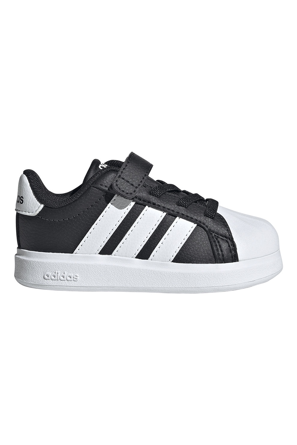adidas Sportswear, Pantofi sport cu velcro StreetTalk, Negru, 23 EU