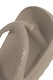 adidas Sportswear, Papuci flip-flop cu detaliu logo Adilette Lumia, Maro deschis, 5
