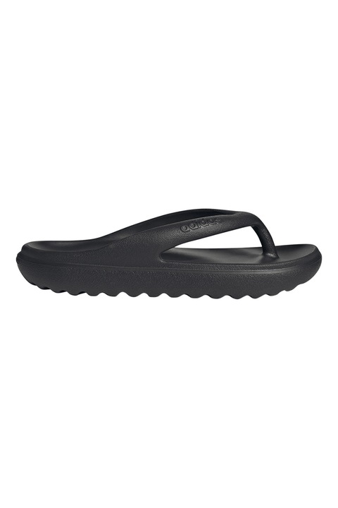 adidas Sportswear, Papuci flip-flop cu detaliu logo Adilette Lumia, Negru, 39
