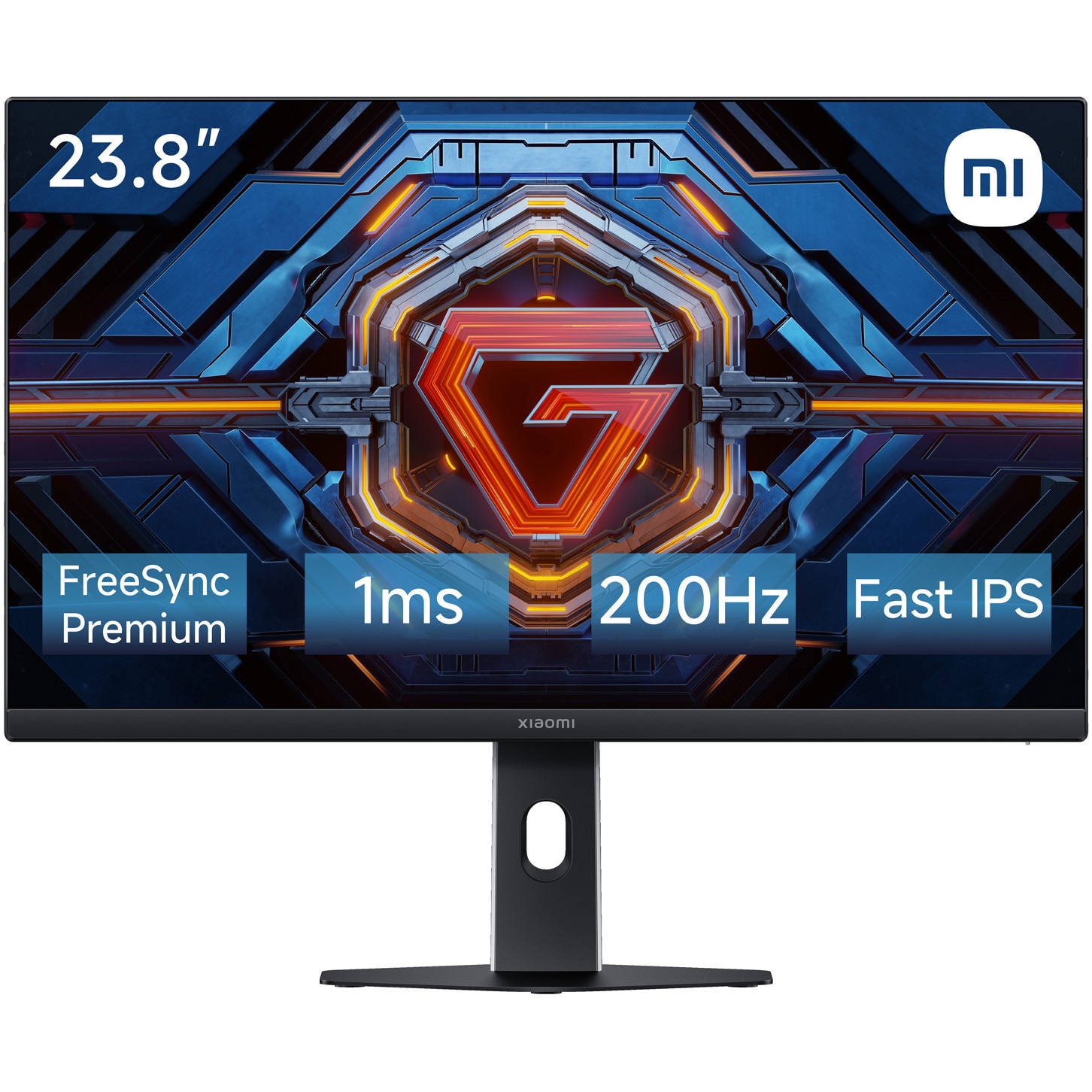 Monitor Gaming LED IPS Xiaomi G24i 2026 23.8", Full HD (1920x1080), 200Hz, 1ms GTG, AMD FreeSync Premium, HDMI, DisplayPort, VESA, negru