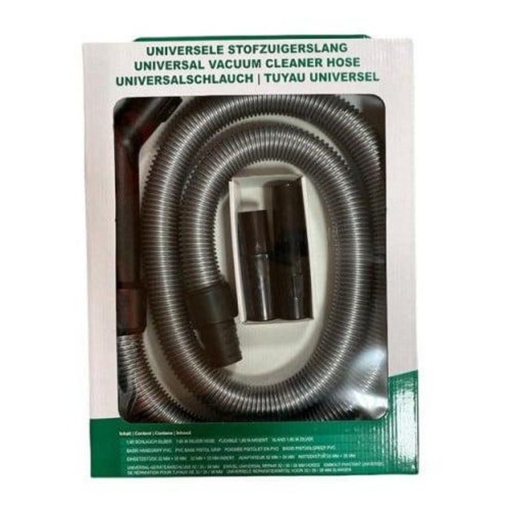 Furtun aspirator universal 1, 8m, 2m, ergonomic, compatibil cu LG, multicolor