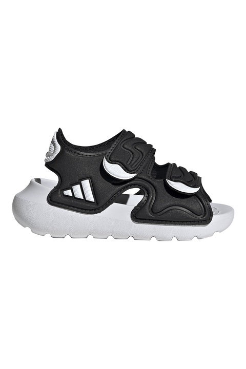 adidas Sportswear, Sandale cu velcro Altaswin 3, Alb/Negru