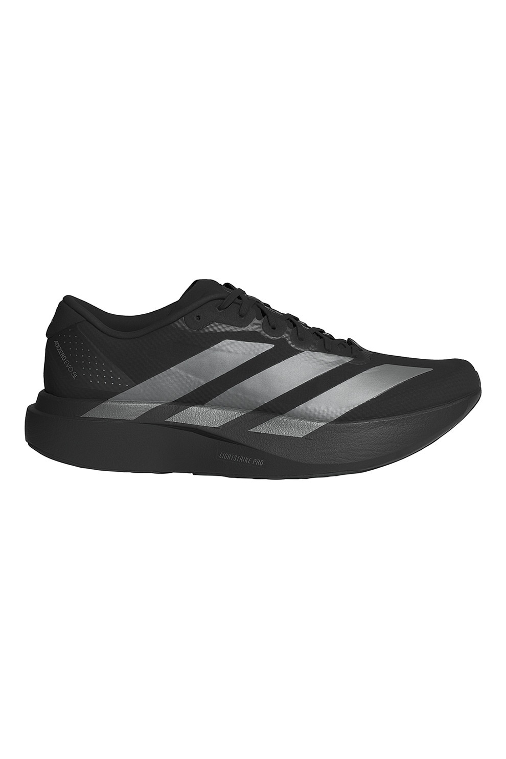 adidas Performance, Pantofi Adizero Evo pentru alergare, Negru, Gri, 6.5