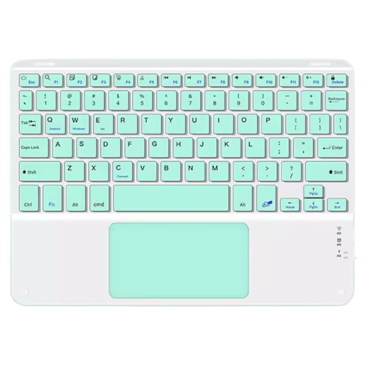 Tastatura numerica, BGHYHYHI, aluminiu, negru/gri