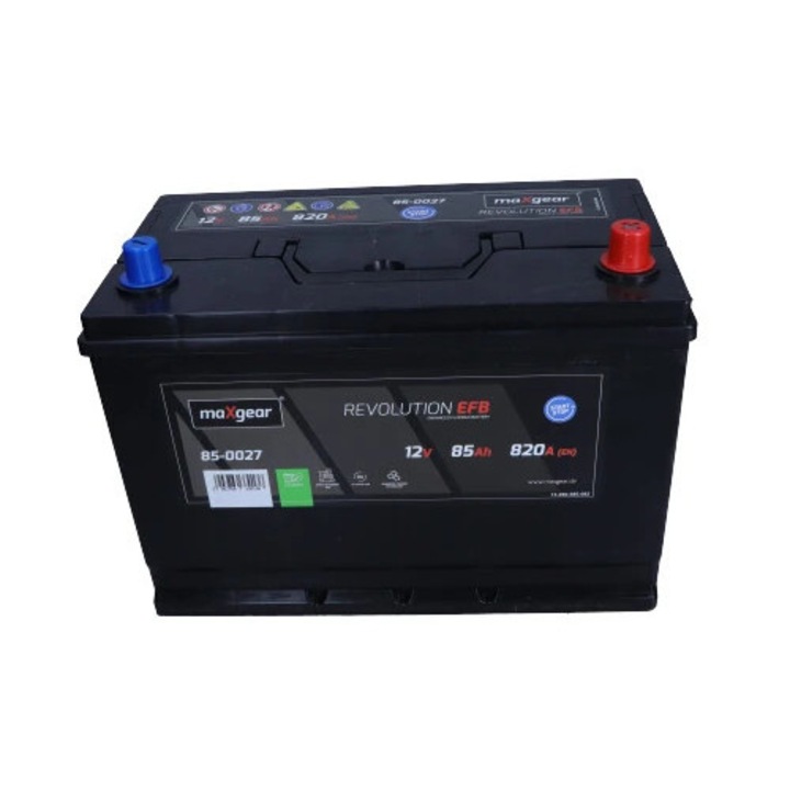 Baterie De Pornire 85-0027 Hyundai Ix35 Isuzu D-Max 2 Lexus Rx Mazda 3/6/Cx-5 Mitsubishi Asx/Outlander 2/Outlander 3