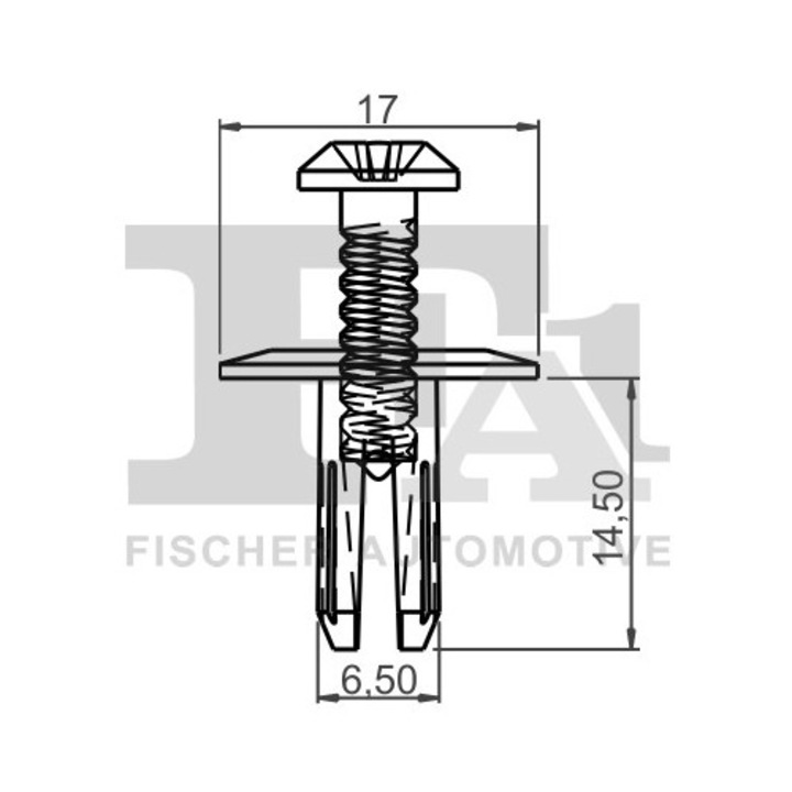 Rögzítőelemek, Díszítőburkolat és Védelem 14-30002.25 Mercedes-Benz 123/123 T-Modell/124/124 T-Modell/190/A-osztály/B-osztály