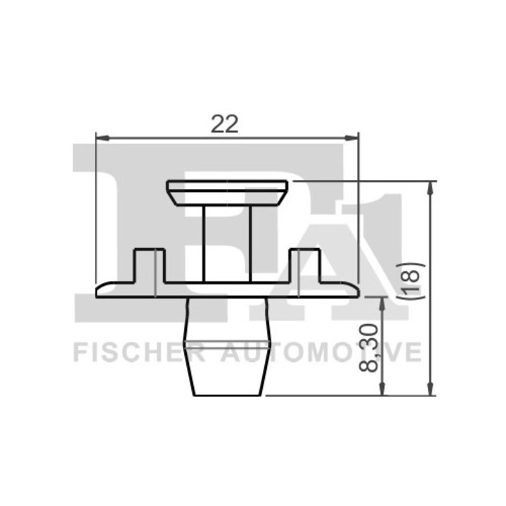 Rögzítők, Díszítő Burkolat és Védelem 11-20024.25 Audi 80 B3/A4 B7 Seat Exeo