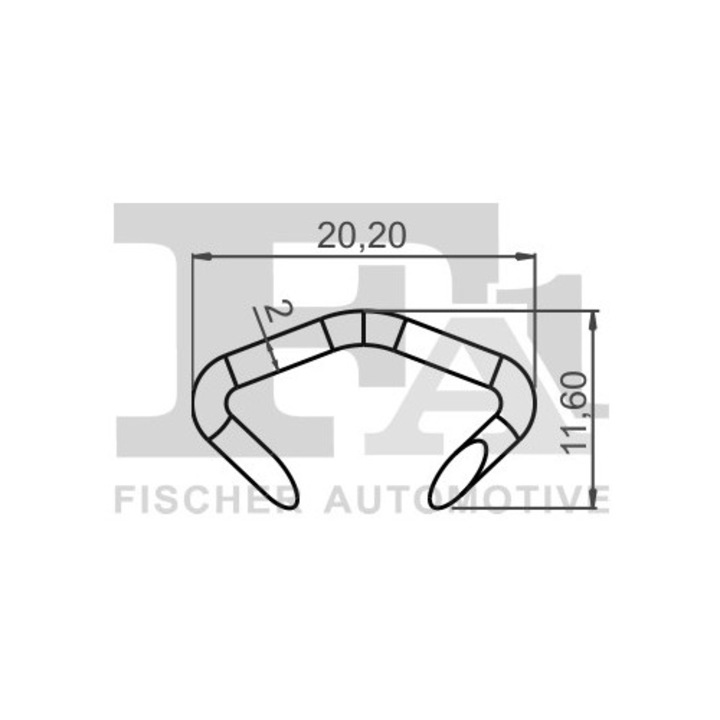 Clips, Acoperire Decorativa Si Protectie 12-40003.25 Opel Astra J/Zafira Tourer C