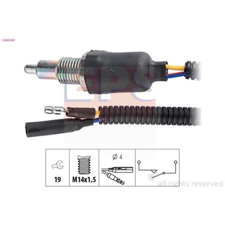 Comutator, Lampa Marsalier 1.860.093 Austin Montego Honda Accord 2/Accord 4/Civic 1/Crx 1/Prelude 3 Land Rover 90 1