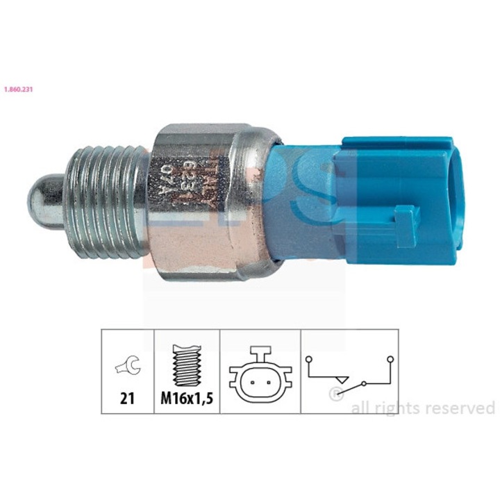 Comutator, Lampa Marsalier 1.860.231 Ford Maverick Infiniti G Mazda 6/Tribute Nissan 10-Trail/10-Trail 1/10-Trail 2/350Z