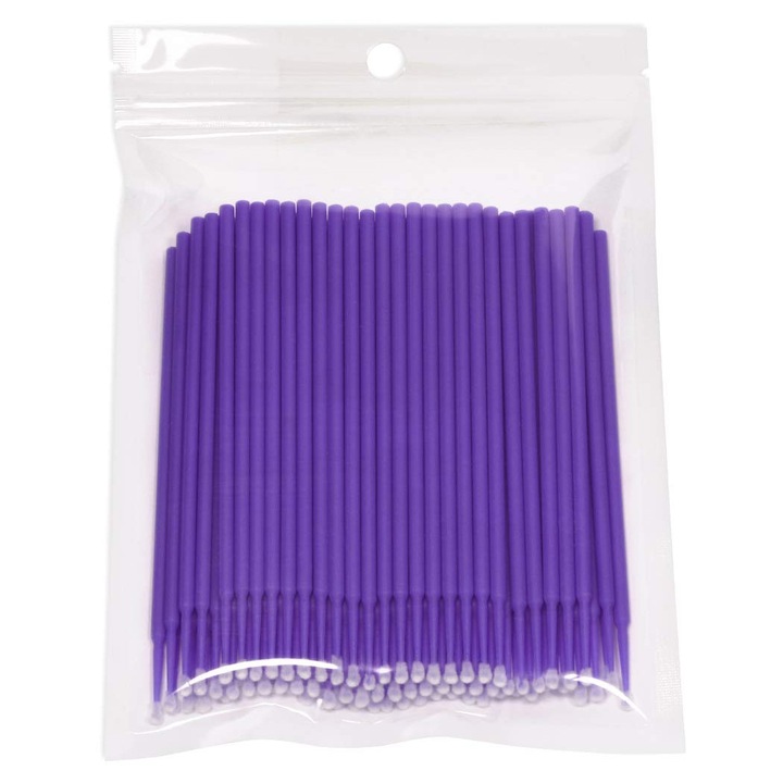 Aplicatoare gene HERUSI mini mov 1.5mm set