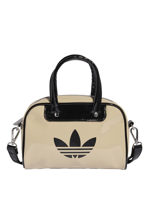 adidas Originals, Adicolor mini kézitáska extra pánttal, Fekete, Homokbarna