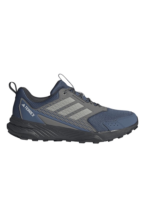adidas Performance, Pantofi Tracefinder 2 pentru alergare trail, Albastru inchis, Gri inchis, 8