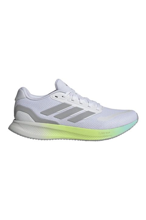 adidas Performance, Pantofi Runfalcon 5 pentru alergare, Alb/Gri