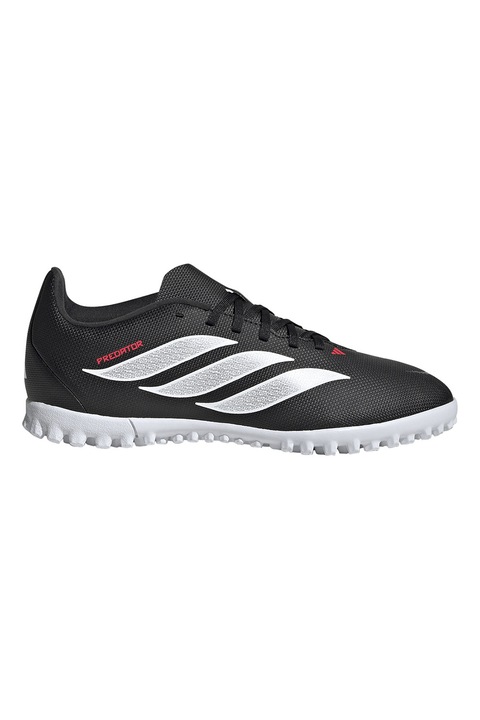 adidas Performance, Pantofi pentru fotbal Predator Club, Rosu/Negru/Gri deschis