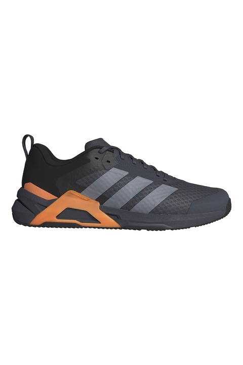 adidas Performance, Pantofi Dropset low-cut pentru antrenament, Portocaliu mandarina/Gri antracit