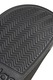 adidas Sportswear, Papuci unisex cu logo Adilette, Negru, Alb optic, 4