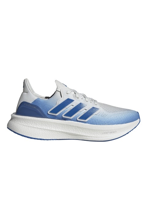 adidas Performance, Pantofi Ultraboost 5 low-cut pentru alergare, Albastru inchis/Alb optic