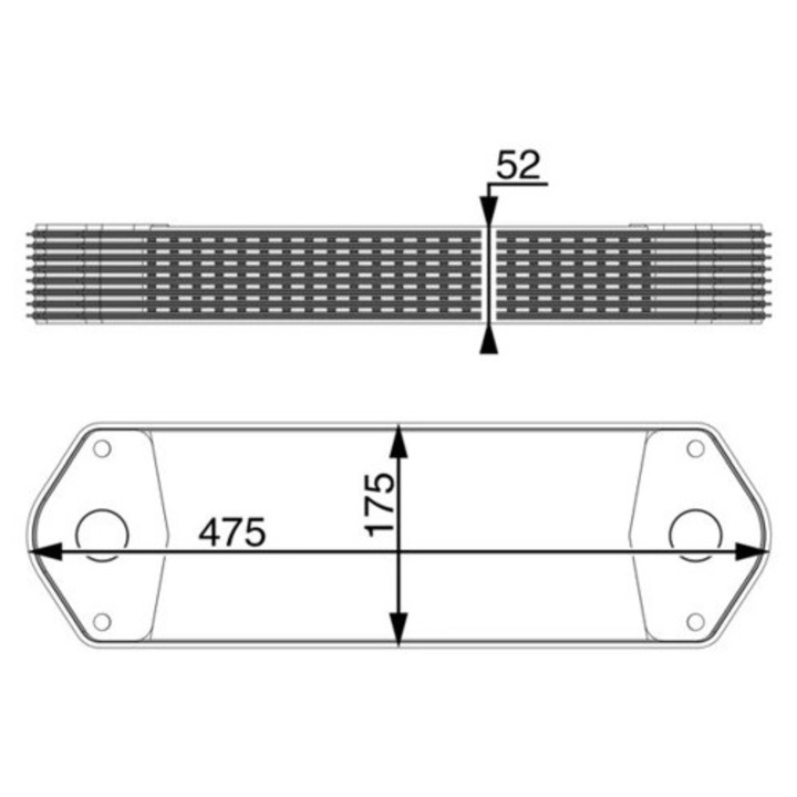 Radiator Ulei, Ulei Motor Clc11000P Scania 3 - Series/4 - Series/F - Series/G 1/G 2/K - Series/L/N - Series/P 1/P 2/R 1