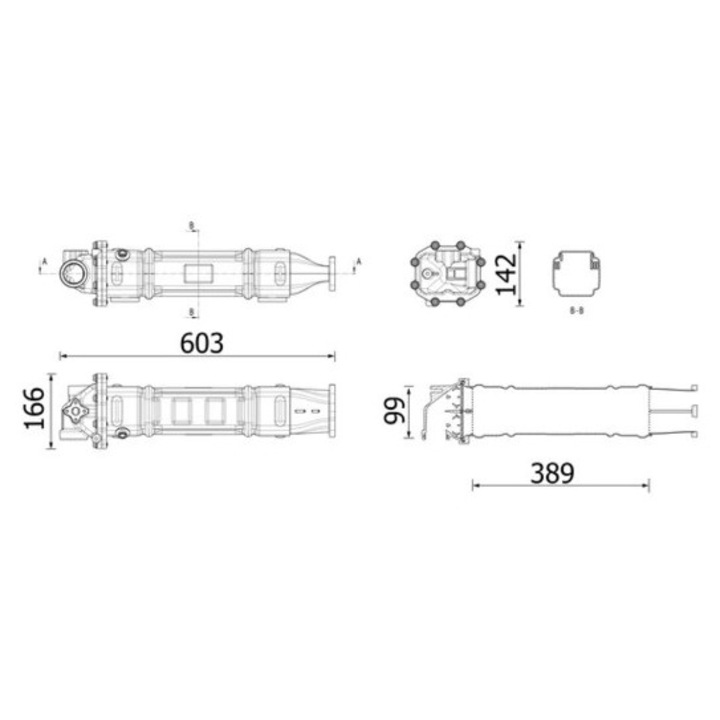 Radiator, Recirculare Gaze De Esapament Ce48000P Man Tgx 1/Tgx 2