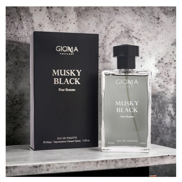 Parfum barbat MUSKY BLACK by Gioma