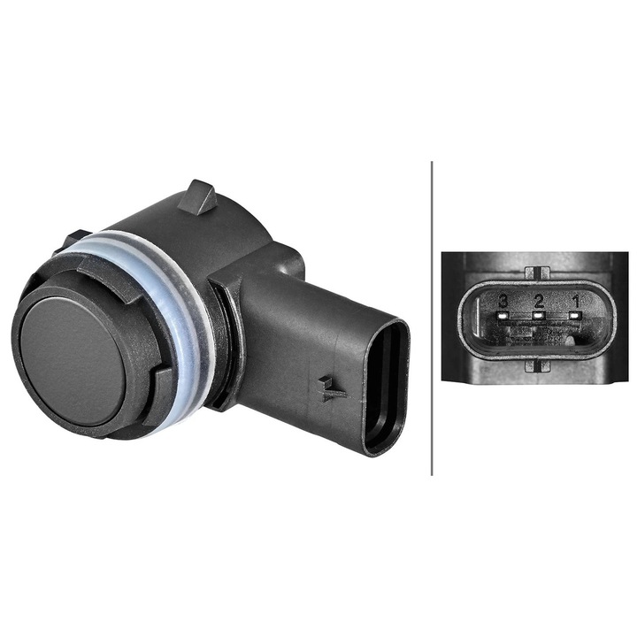 Érzékelő, parkolássegítő első 6Px358270-491 Bmw 2 Active/2 Active Tourer/2 Gran/2 Gran Tourer/5/5 Touring/6 Gran Turismo/7