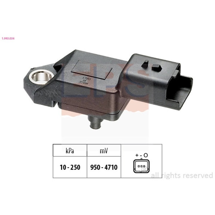 Senzor Presiune Aer 1.993.034 Citroën Berlingo/Berlingo / Berlingo First/Berlingo Multispace/C2/C3 1/C3 2/C3 3/C4/C4 1