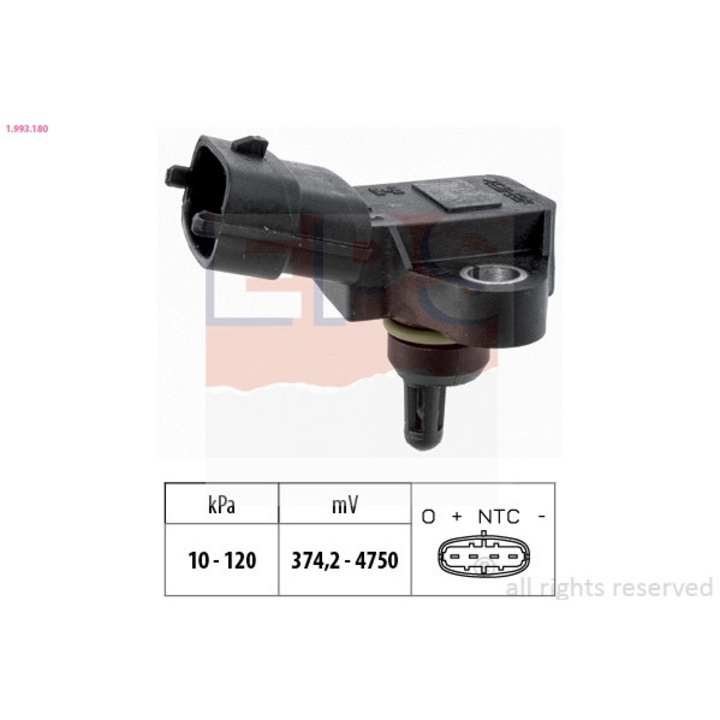 Senzor Presiune Aer 1.993.180 Genesis G90/G90L Hyundai Accent 4/Accent 5/Bayon/Creta/Elantra 4/Elantra 5/Grand Santa Fé