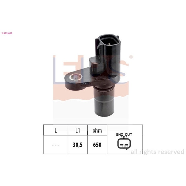 Senzor, Turatie Motor 1.953.635 Lexus Nx Toyota Auris/Avensis/Corolla/Iq/Previa 3/Rav 4 3/Rav 4 4/Verso/Verso S/Yaris