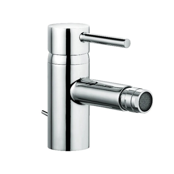 Baterie baie pentru bideu Kludi Bozz 385330576, monocomanda, finisaj cromat