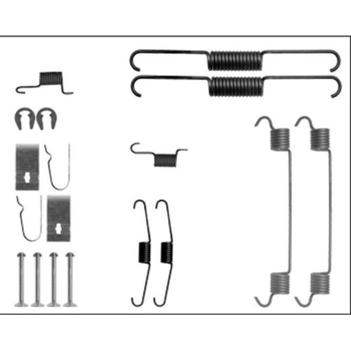 Kiegészítő készlet, fékpofák 97040400 Suzuki Cappuccino/Grand Vitara 1/Grand Vitara 1 terepjáró, /Lj80
