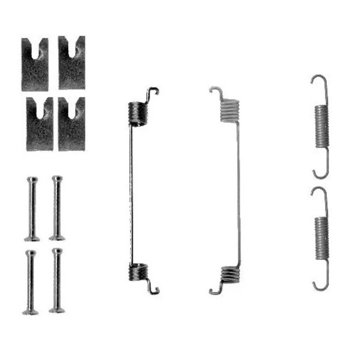 Fékpofa készlet 97031500 Chrysler Ypsilon Citroën Nemo Fiat 500/Fiorino/Grande Punto/Idea/Panda/Punto/Qubo