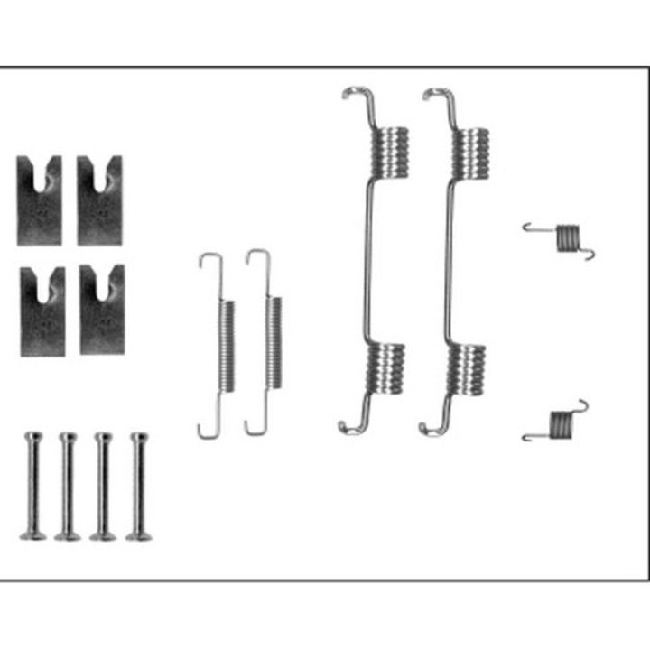 Kiegészítő készlet, rögzítőfékbetétek 97043100 Land Rover Discovery 3/Discovery 4/Range Rover Sport 1