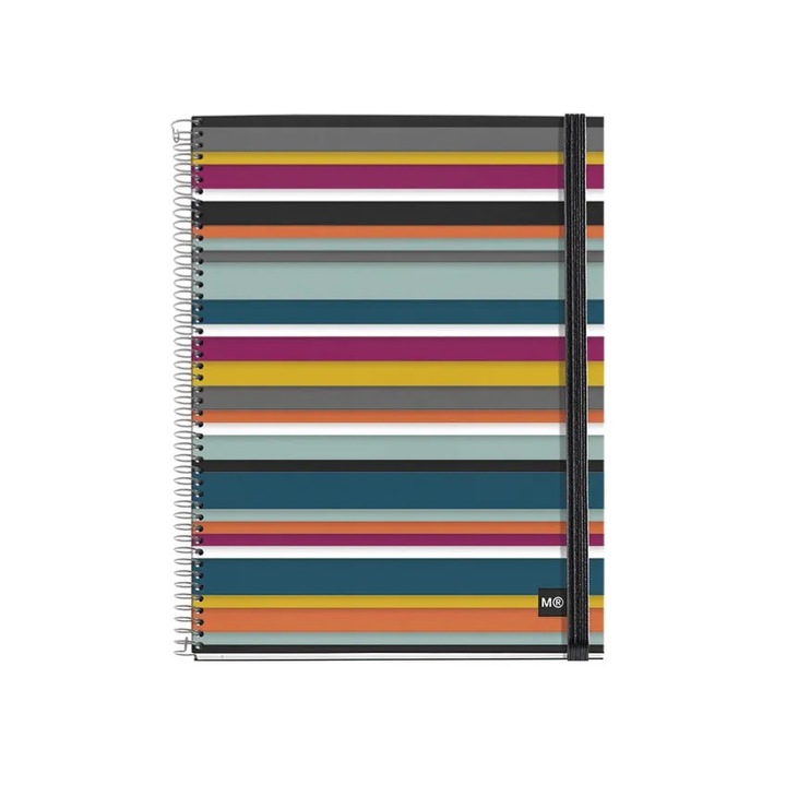 Caiet A6 cu 120 file si coperta din polipropilena colectia Oslo Miquelrius