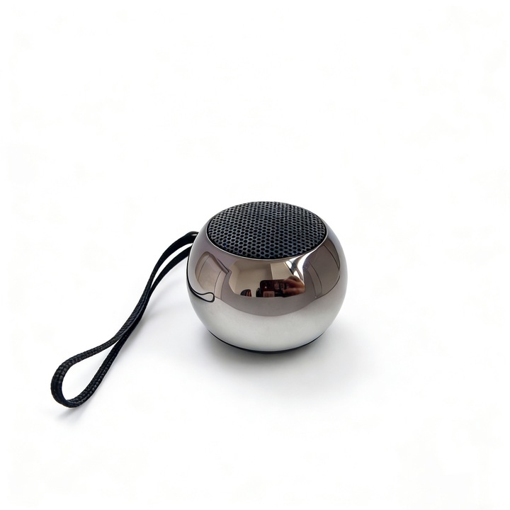 Mini M3 hordozható hangszóró, vezeték nélküli, Bluetooth 5.1, 500mAh, kis méret, nagy hangerő, frissített, kiváló minőségű hangzás, fekete, szürke