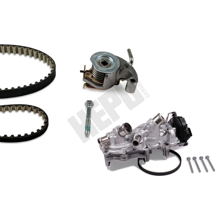 Vízpumpa + Vezérműszíj PK55010 Audi A1/A1 City Carver/A3/Q2 Seat Arona/Ateca/Ibiza 5/Leon/Leon Sportstourer készlet