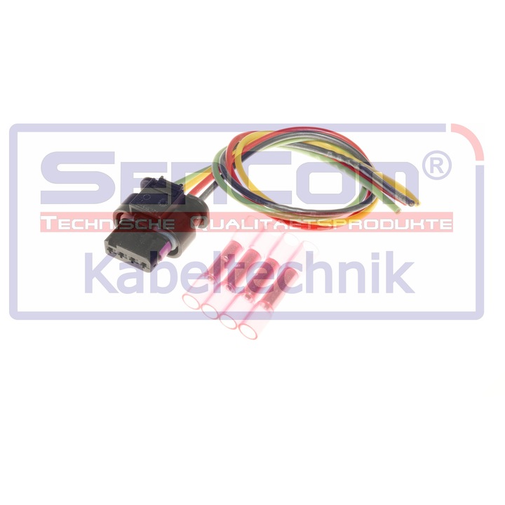 Kábeljavító készlet, légtömegmérő 20785 Audi A1/A3/A4 B8/A4 B9/A5/A6 C6/A6 C7/A7/A8 D4/Q2/Q3/Q5/Q7/Tt Man Tge Vw Cc B7