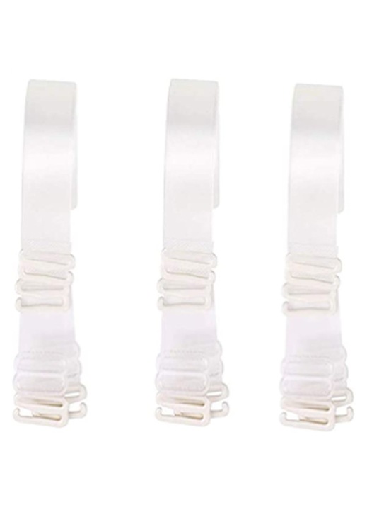 Bretele transparente reglabile HERUSI set 9 perechi marimi diferite