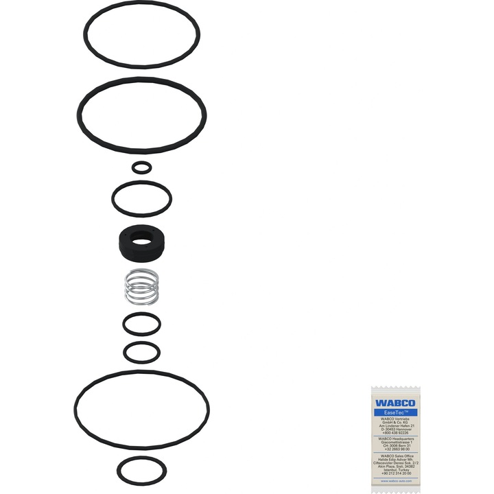 Javítókészlet, Relészelep 9730110002 Mercedes-Benz Actros/Atego/Axor 2/Mk/Ng/O 405/O 407/O 408/Sk Volvo Fh16/Fm10/Fm12