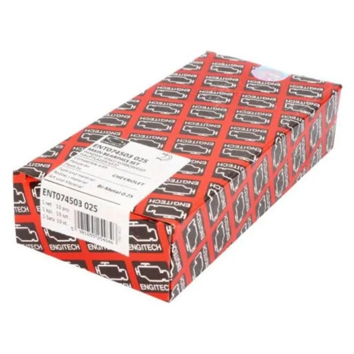 Комплект втулки за колянов вал Ent074503025 Chevrolet Aveo/Corsa/Corsa Pick-Up/Cruze/Trax Daewoo 1.5I/Cielo/Cielo Load Runner