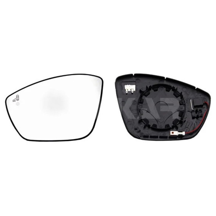 Tükörüveg, bal külső visszapillantó tükör 6431881 Citroën C3 3/C4 Cactus Lancia Ypsilon Opel Corsa F