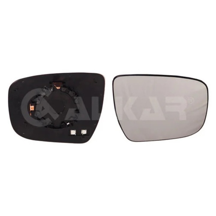 Üvegtükör, Jobb oldali külső visszapillantó tükör 6432624 Nissan Juke