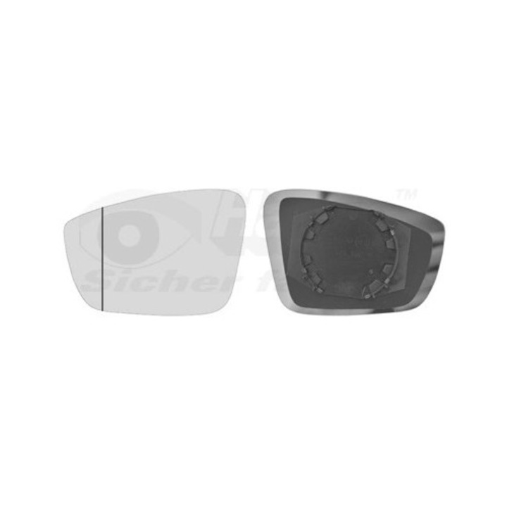 Sticla Oglinda Stanga 5701831 Seat Mii Skoda Citigo Vw Up