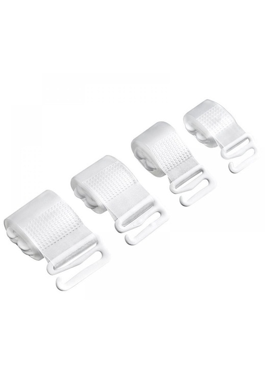 Bretele invizibile pentru sutien HERUSI 1.5cm transparente set 4 buc