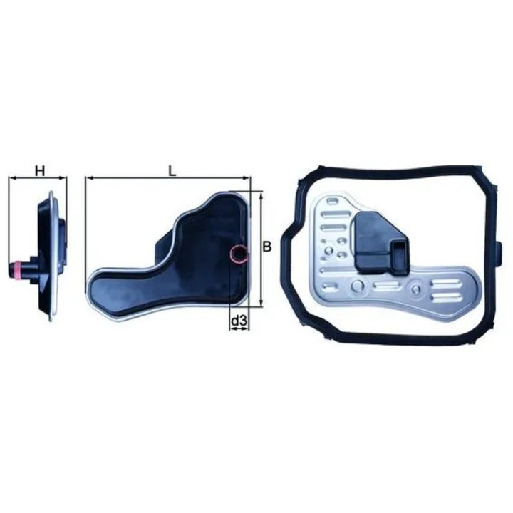 Hidraulikus szűrő, automata sebességváltó Hx148D Citroën C-Elysee/C3 1/C3 2/C4/C4 1/C4 2/C4 Picasso 1/C5 1/C5 2/C5 3/C8