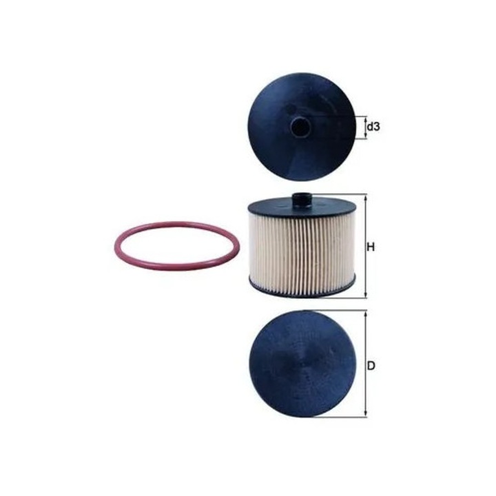 Filtru Combustibil Kx201D Citroën C4/C4 1/C4 Picasso 1/C5 2/C5 3/C8/Jumpy 2 Fiat Scudo/Ulysse Ford C-Max/Focus 2/Kuga 1