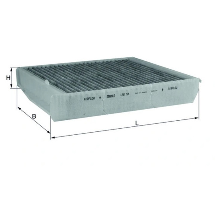 Szűrő, Utastér Levegő Lak54 Volvo S60 1/S70/S80 1/V70 1/V70 2/Xc70 1 Cross Country/Xc90 1